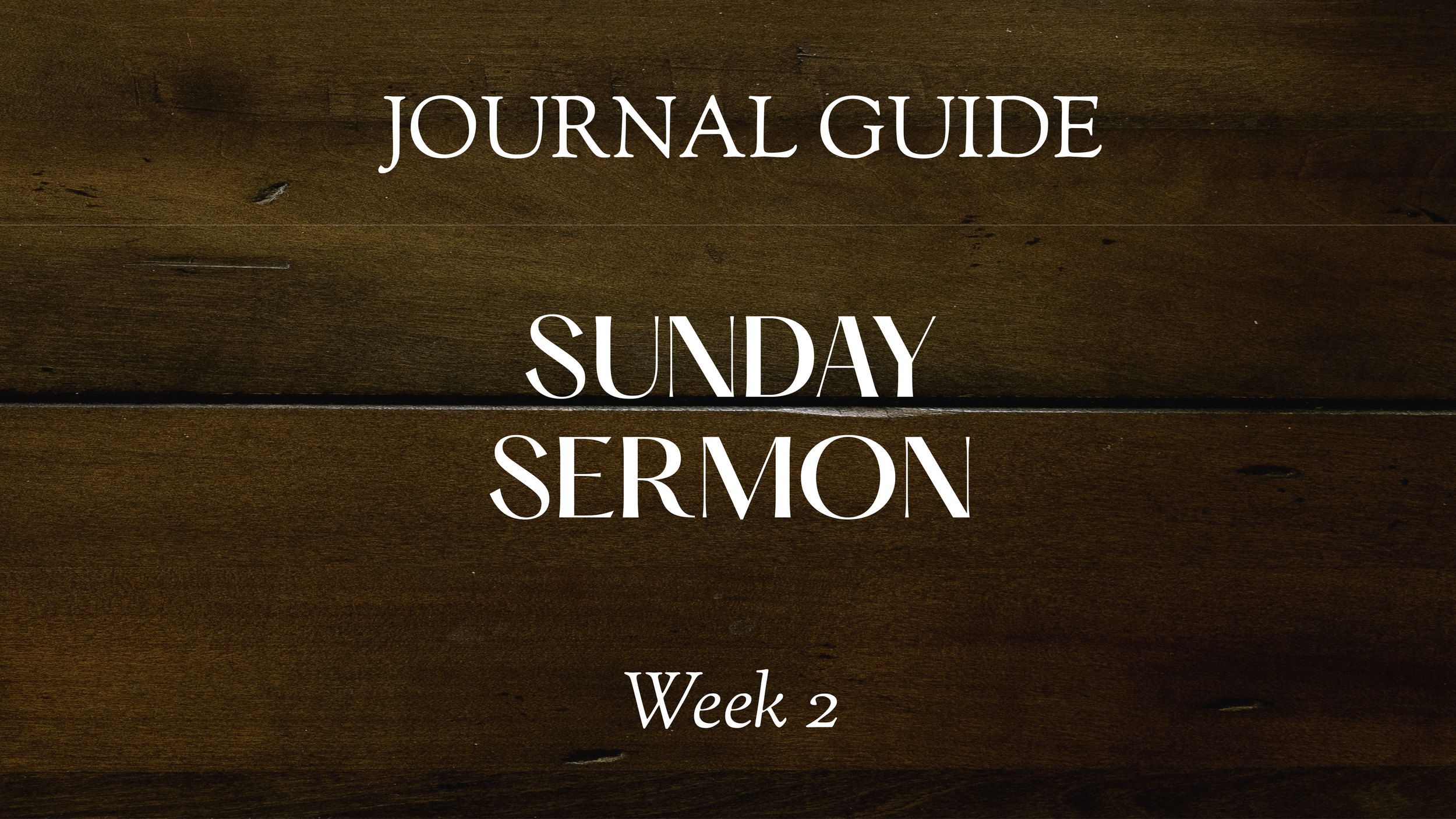 Sermon wk02 - Psalm 92:1-2 | Word By Mail
