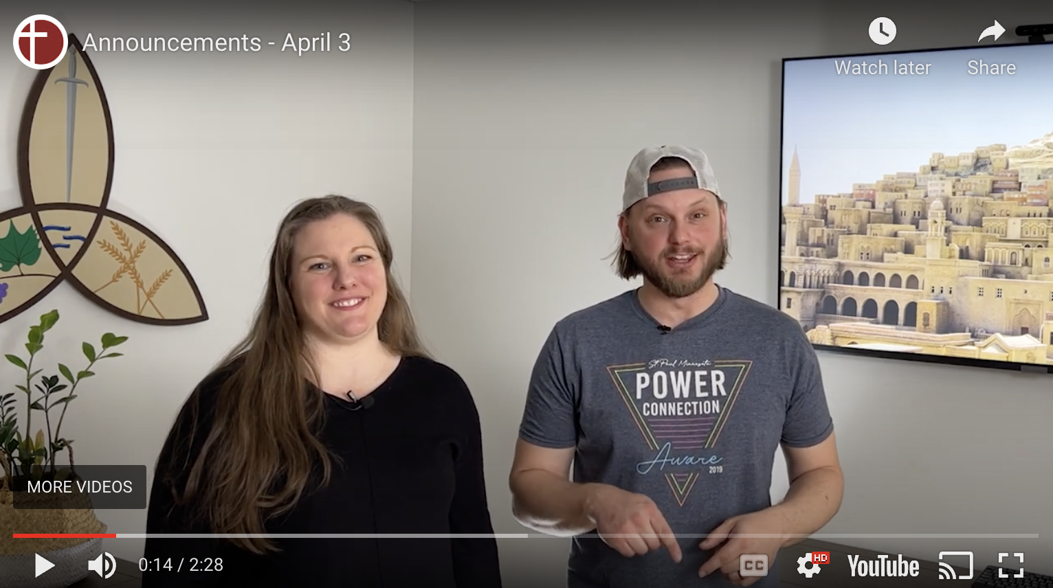 April 3 Announcements First Reformed Church, Orange City, Iowa