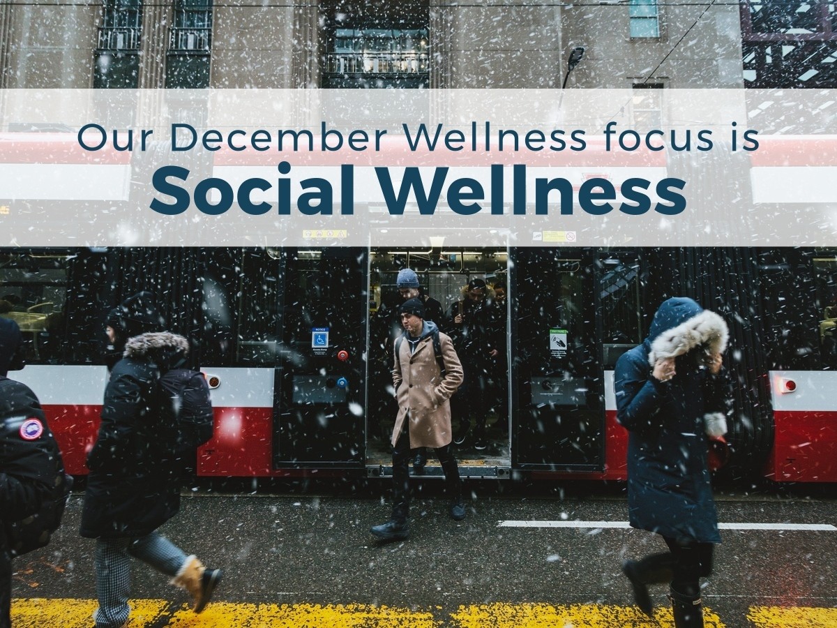 December Wellness Focus Social Wellness All Saints Lutheran Church