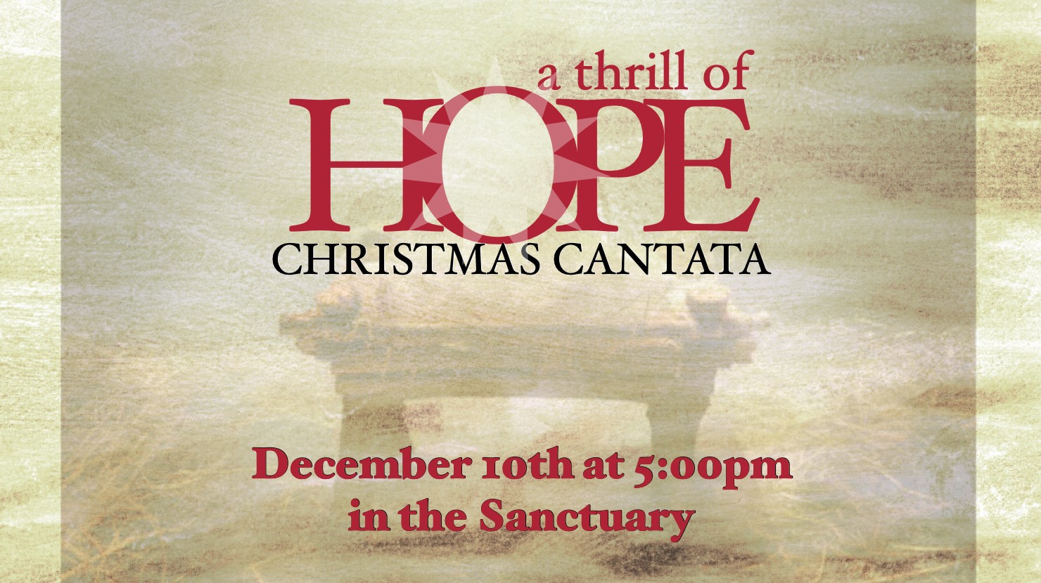 Join the Christmas Cantata! Saltillo Methodist Church