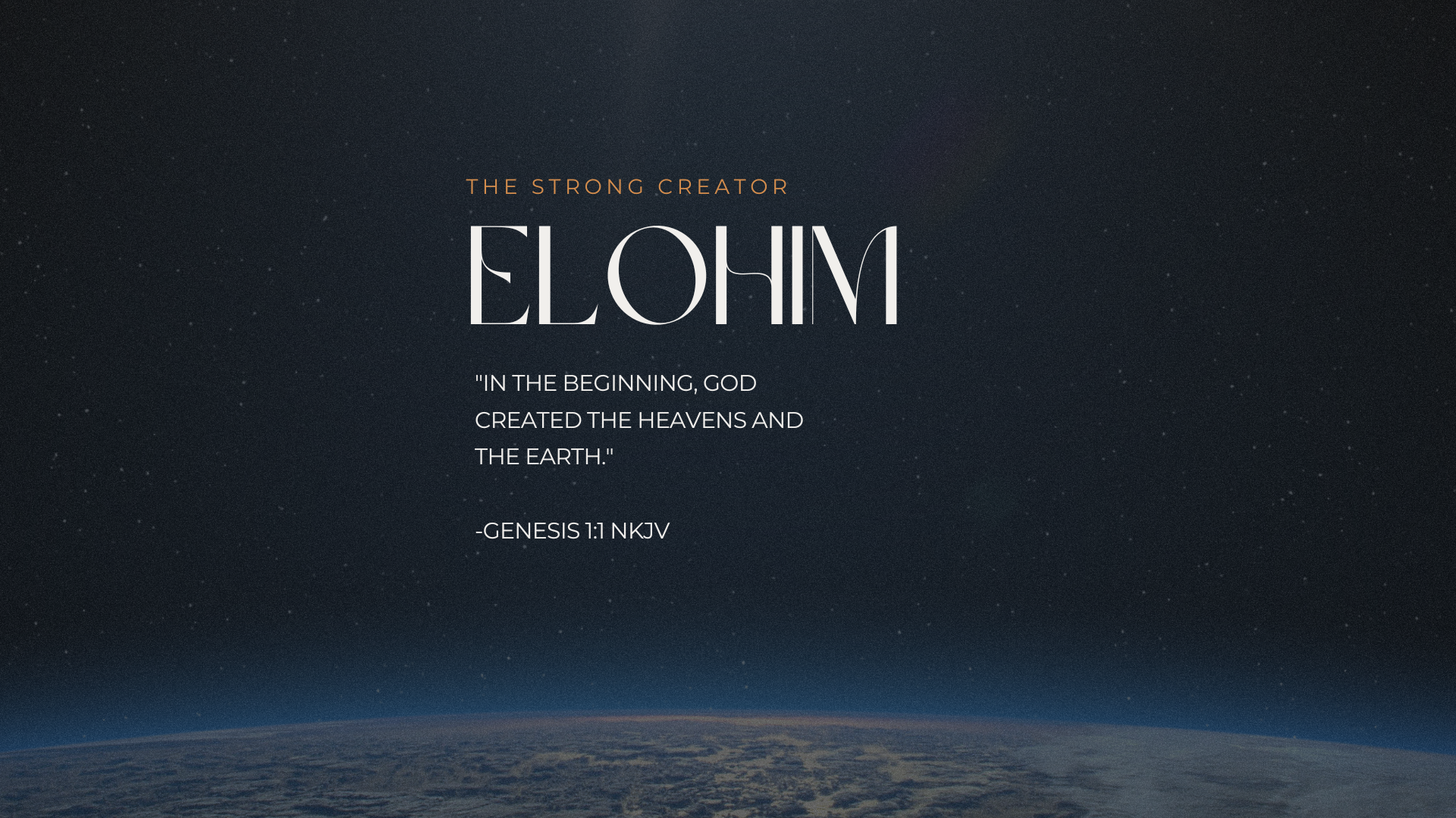 Elohim: The Strong \u0026 Powerful God | Total Life Church - FL, image size:1920x1080