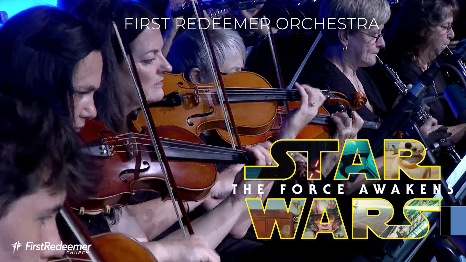 STAR WARS THE FORCE AWAKENS BY JOHN WILLIAMS PERFORMED BY THE REDEEMER