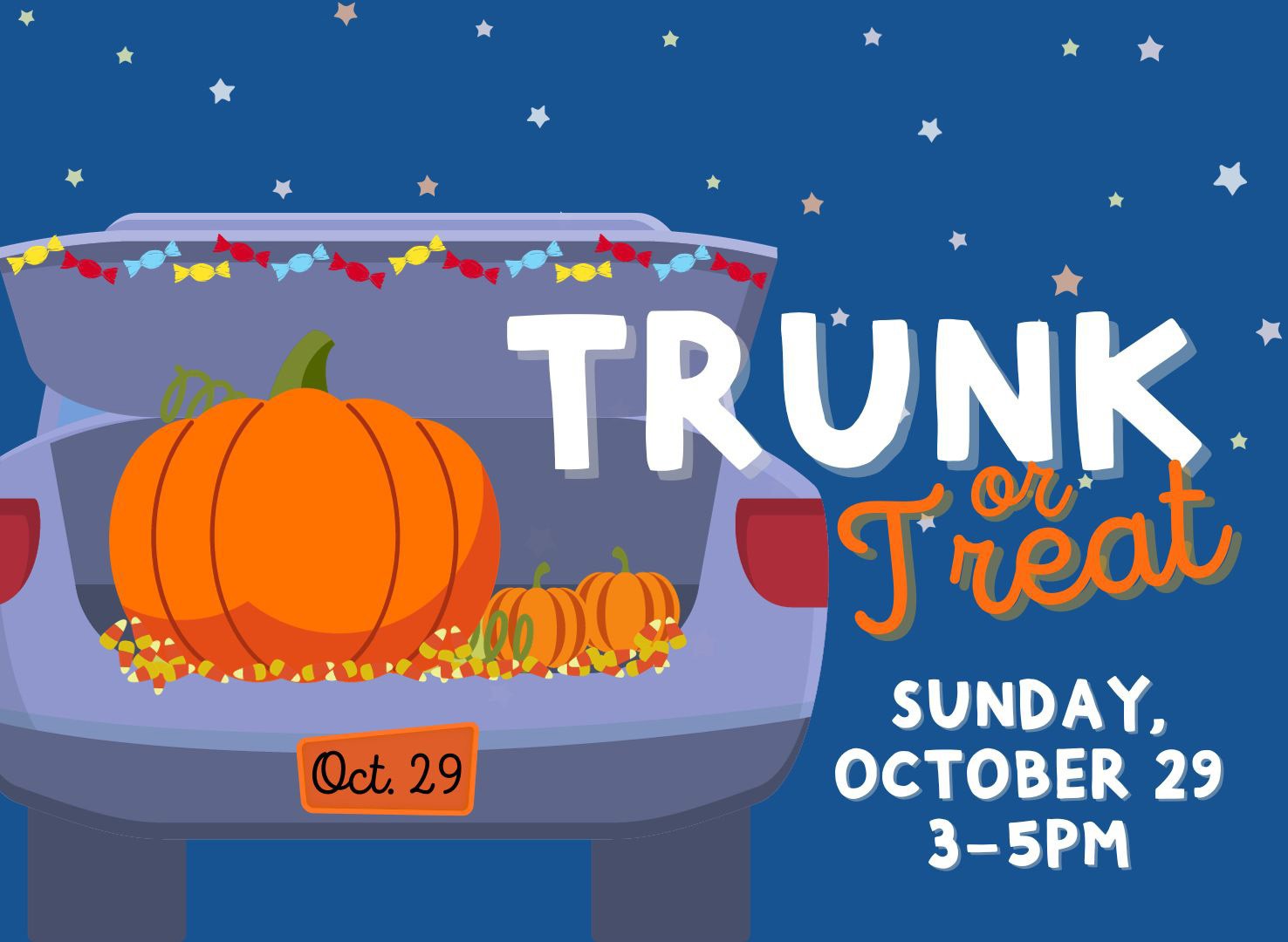 Trunk or Treat October 29 Redland Baptist Church
