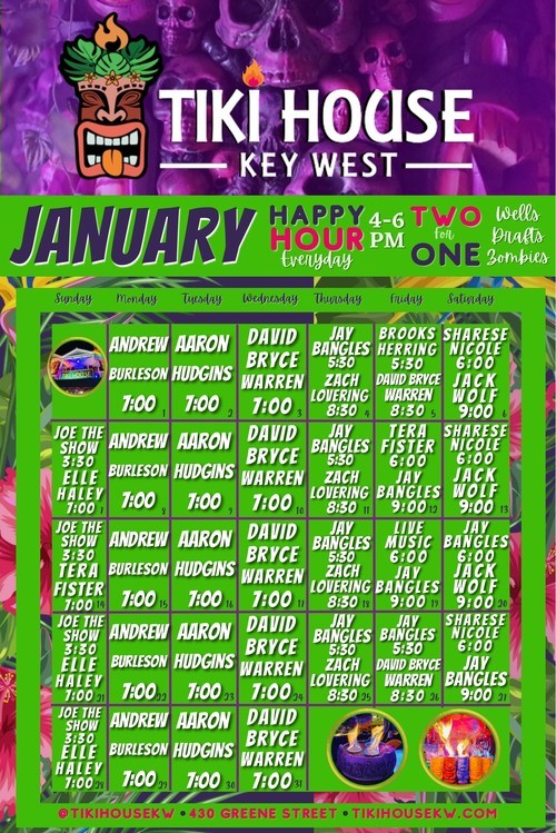 Tiki House Key West Events & Gallery