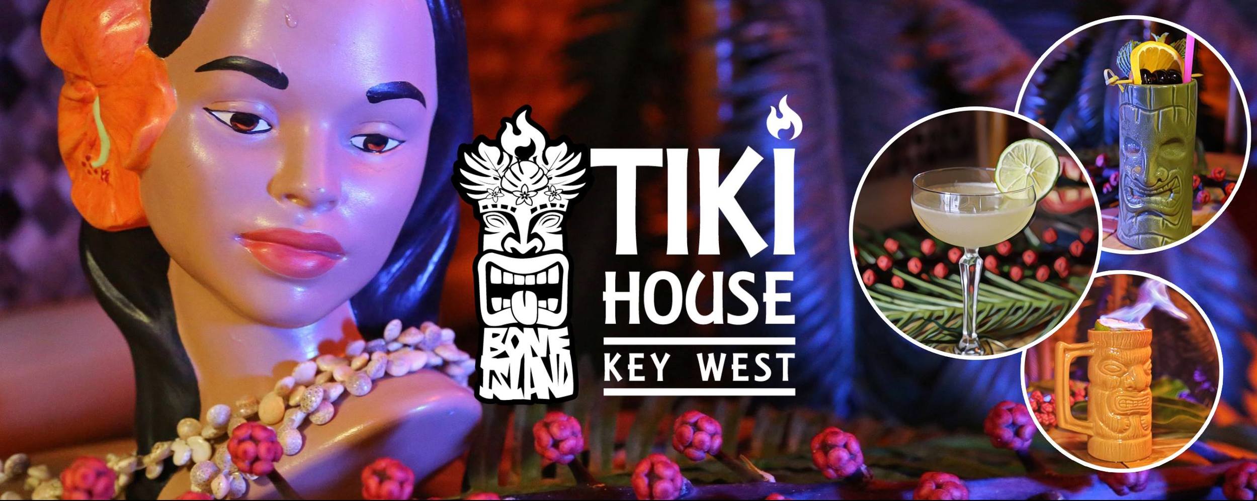 Tiki House Key West Drinks Gallery