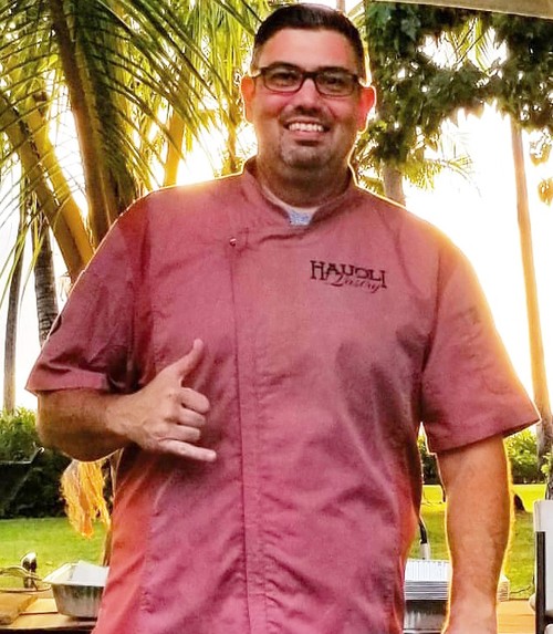 man in chef coat