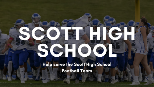 Volunteer at scott high school football