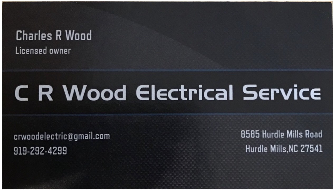 CR Wood Electrical Logo