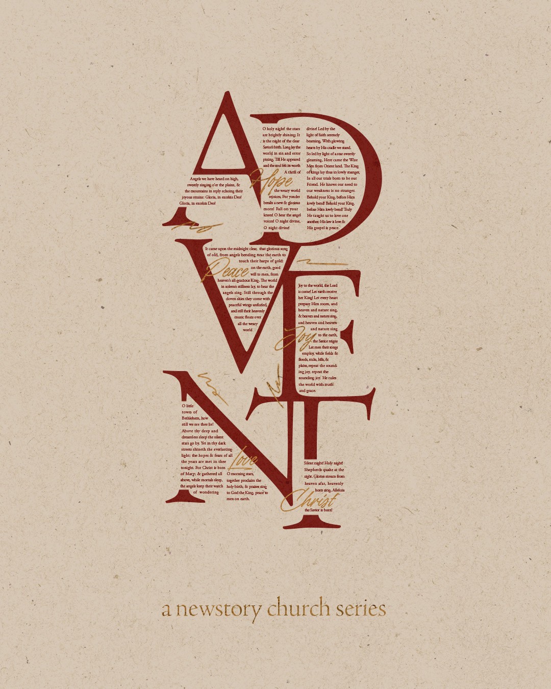 Advent Series alternative Christmas graphic