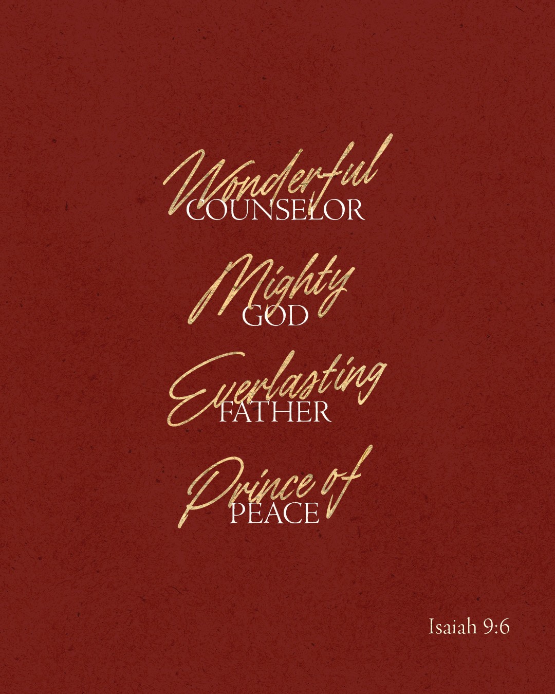 Isaiah 9 Christmas graphic