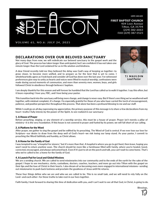 March Beacon - Page 1