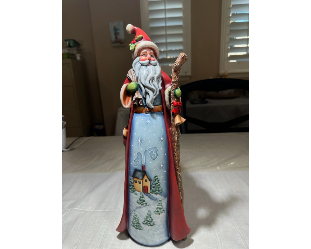 Folk Art Santa by Debbie Cox