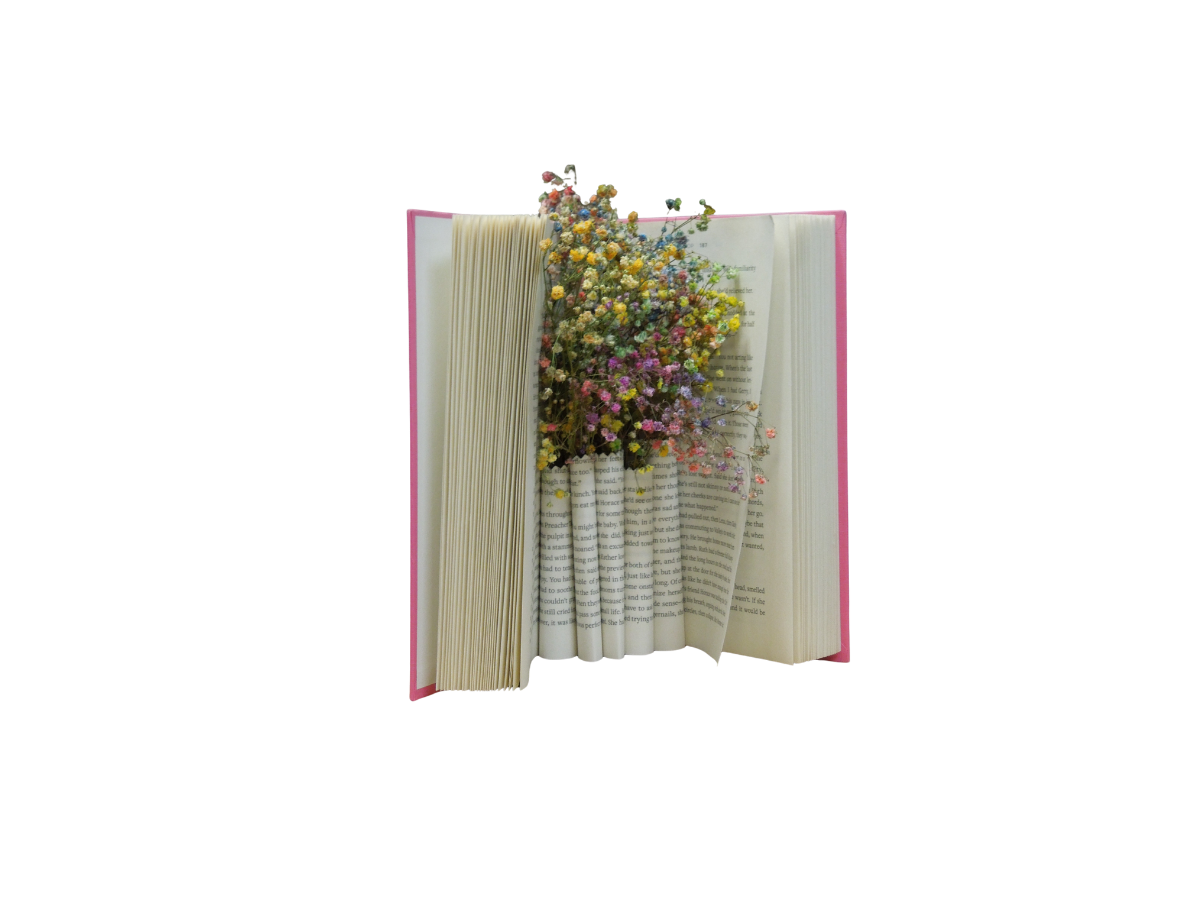 Book in Bloom by Ruama Lobo