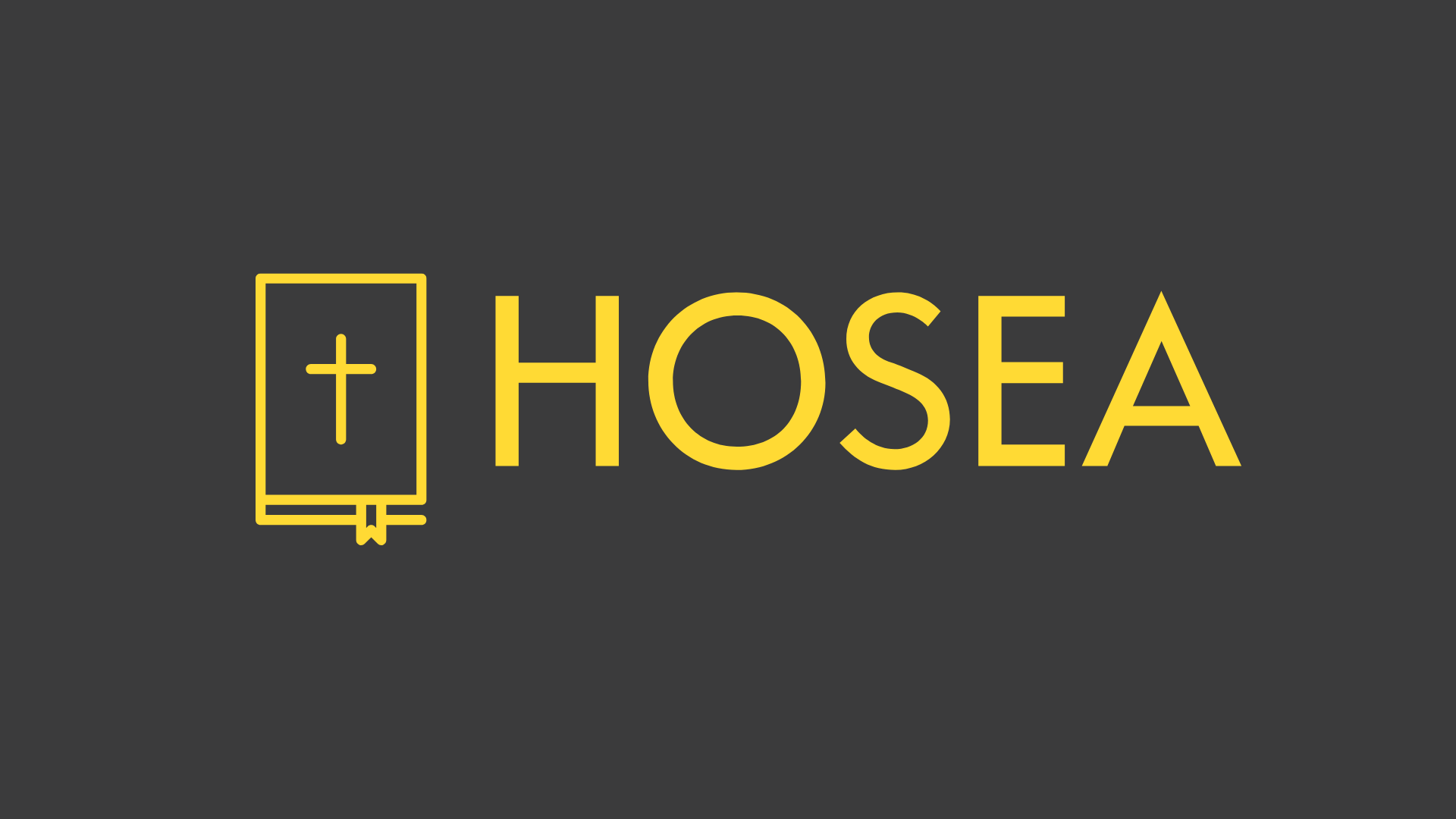 Hosea 13 Center Point Church