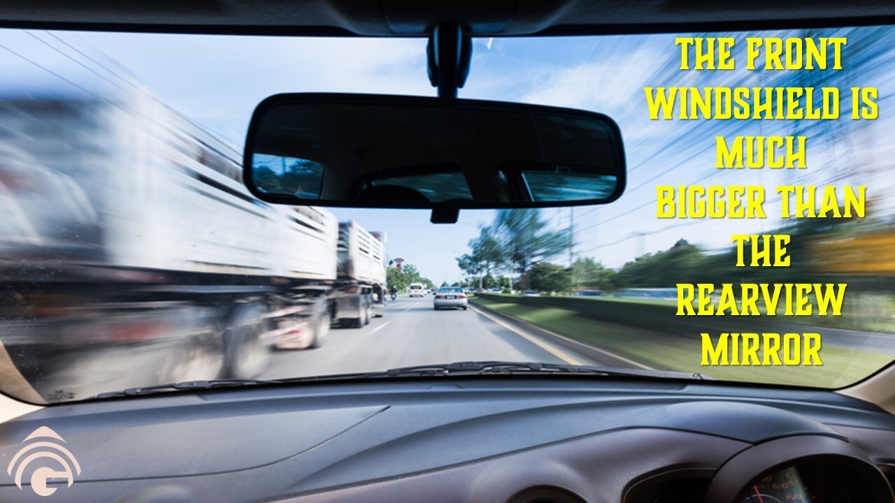 The Front Windshield is Much Bigger than the Rearview Mirror Genesis