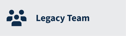 Menu: Legacy Team