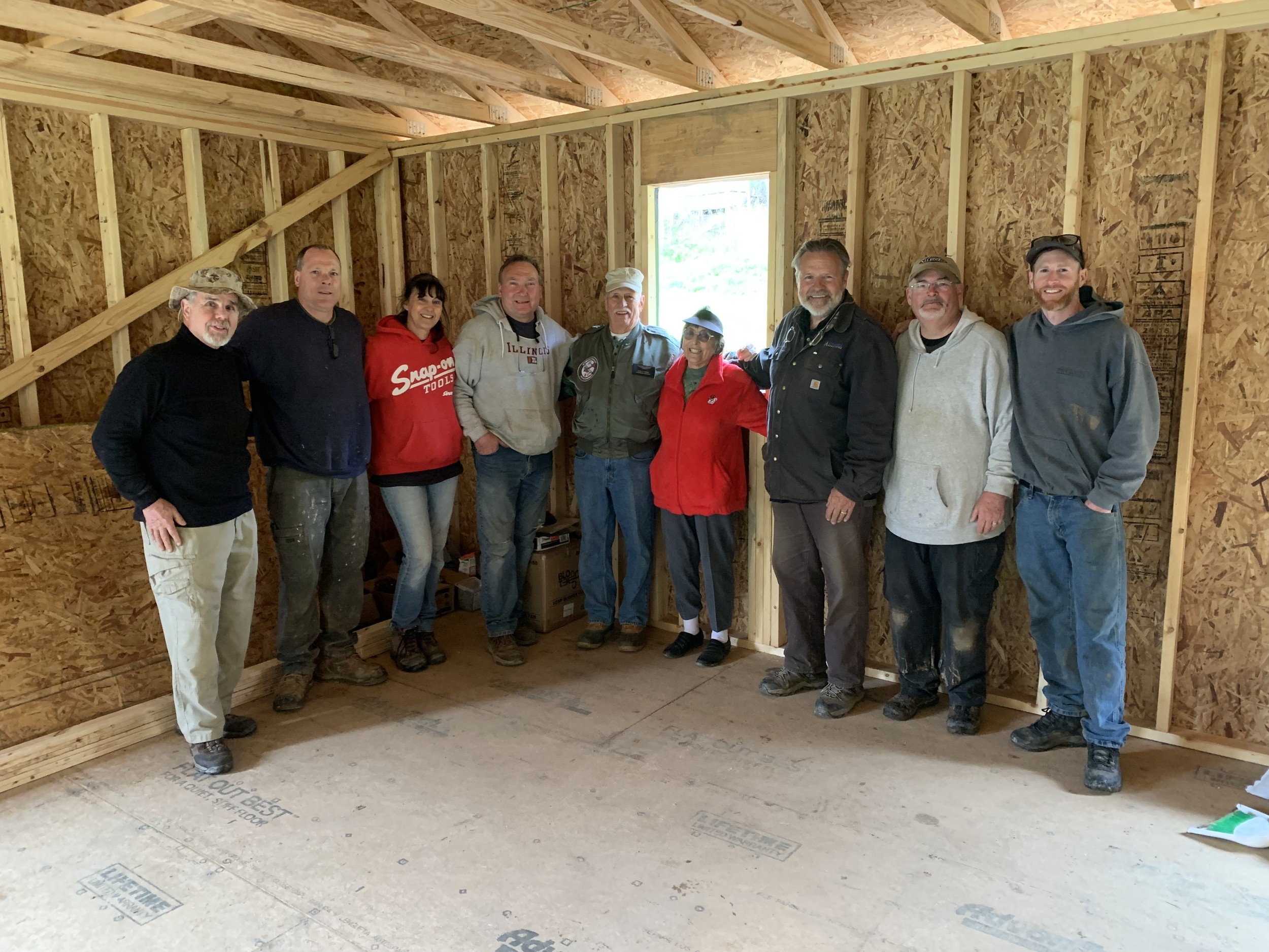 Mr. & Mrs. Riddle in their new Kitchen | Asheville Dream Center