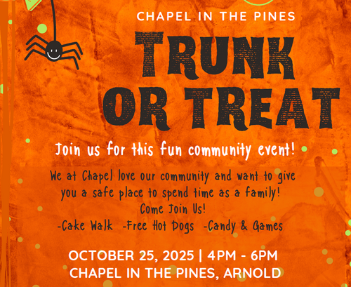 Trunk or Treat invitation graphic