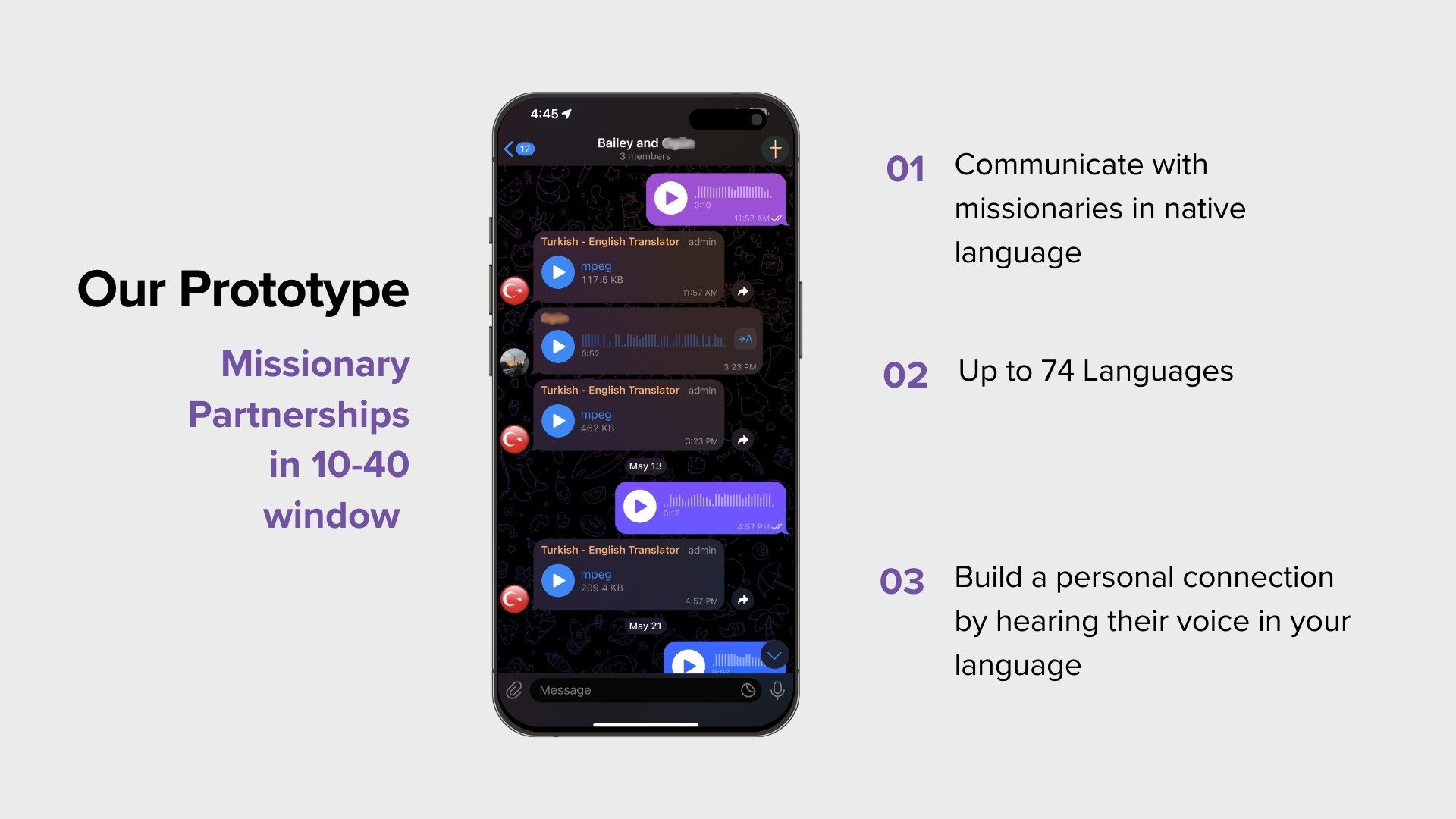 Gospel Translator App