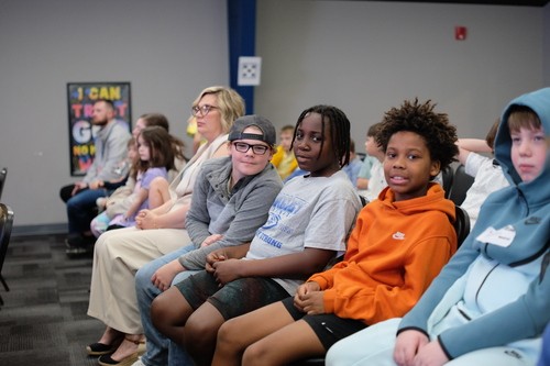 K-5th grade students learn and grow in their own worship, prayer, and message at New Life Church in Oak Grove, MO