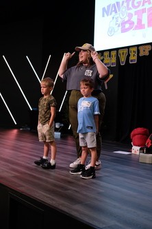 K-5th grade students learn and grow in their own worship, prayer, and message at New Life Church in Oak Grove, MO