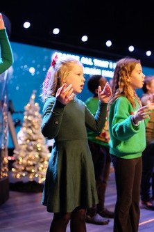 K-5th grade students learn and grow in their own worship, prayer, and message at New Life Church in Oak Grove, MO