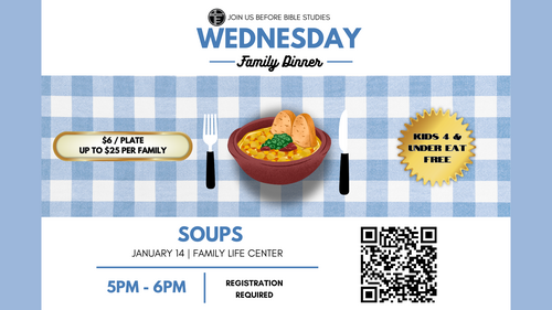 Register for Dinner!