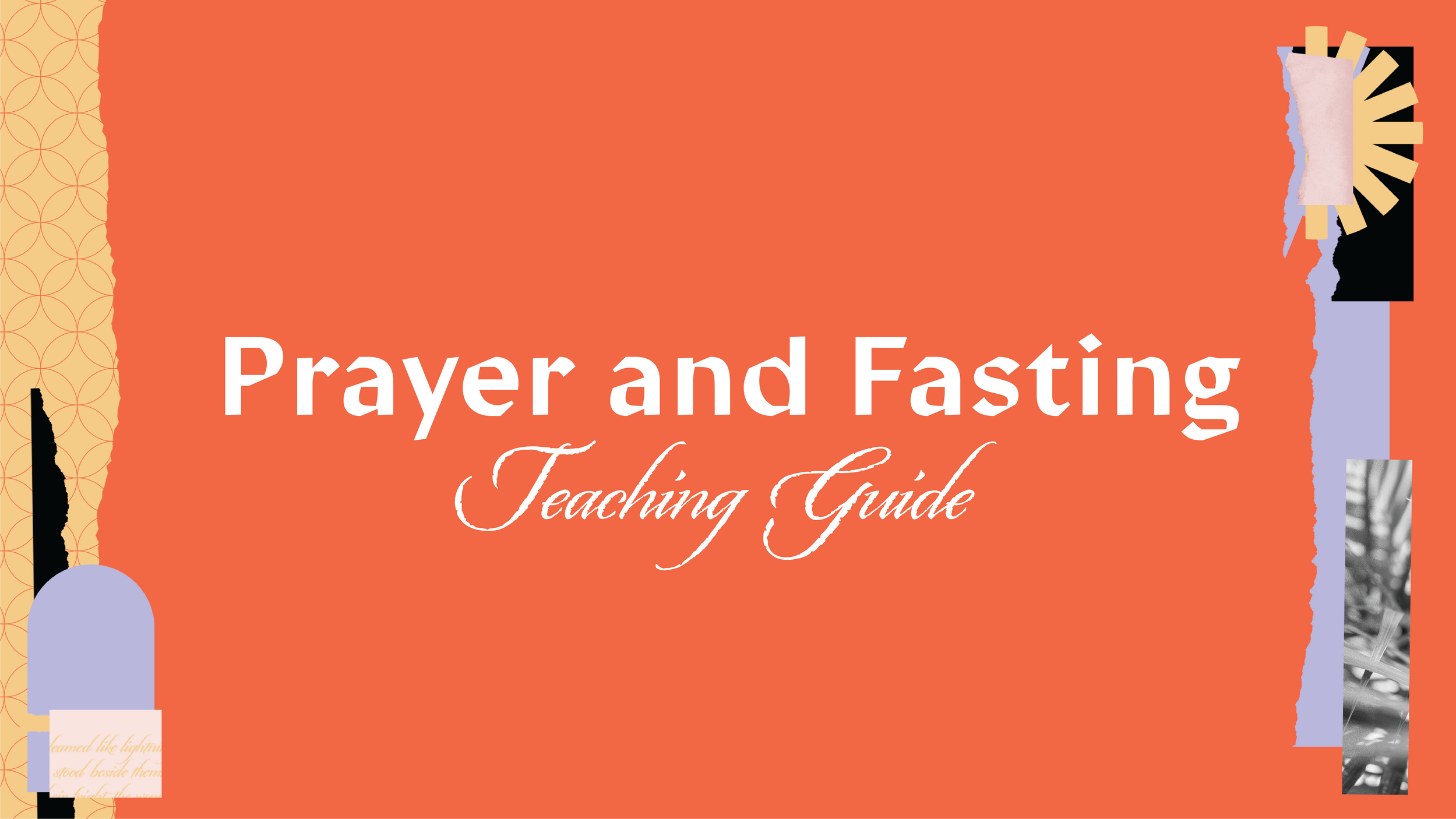 Prayer And Fasting Guide Fairfield Baptist Church Cypress