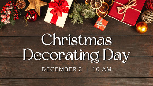 Senior Saints Potluck, December 7