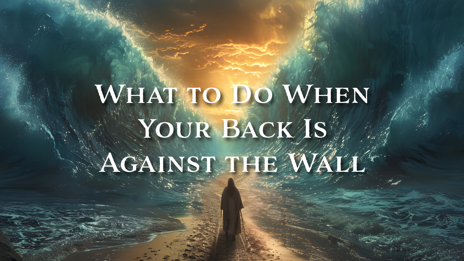 What to Do When Your Back Is Against the Wall | Destiny City Church