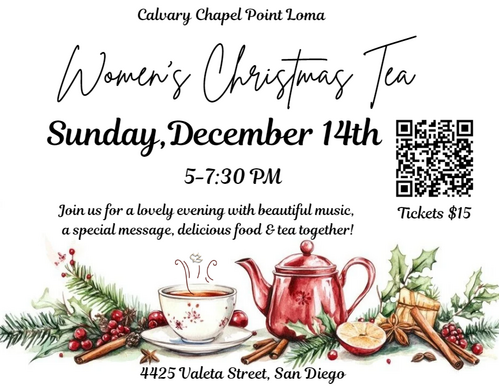Women's Christmas Tea December 14th