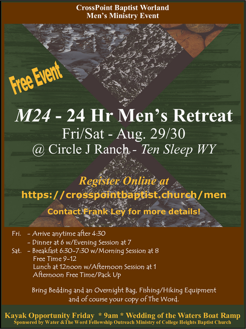 M24 Event Flyer