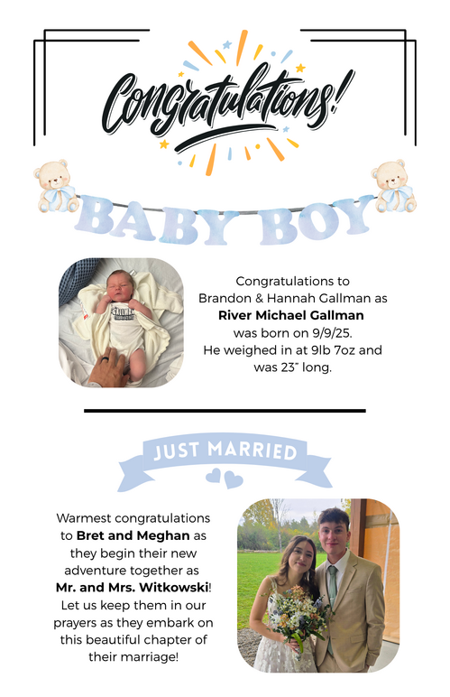Weekly Bulletin for Calvary Heights Baptist Church